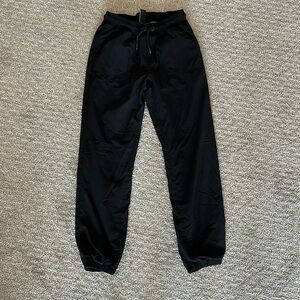 Girl athleta brand lined joggers